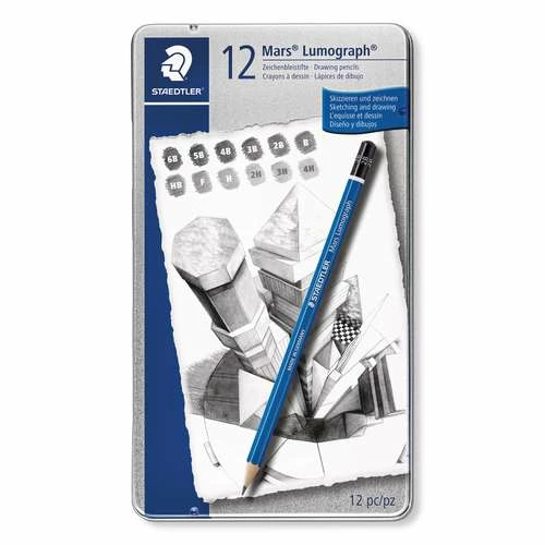 Staedtler Mars Lumograph 100 Pencil Sets 3 Staedtler Mars Lumograph 100 Pencil Sets