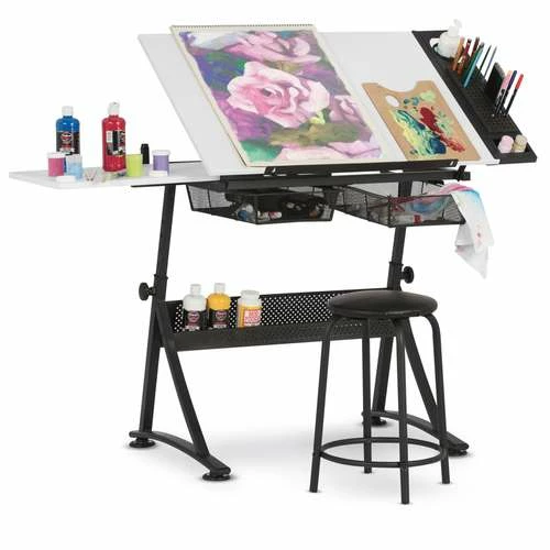 Studio Designs Fusion Craft Centre Drafting Table 5 Studio Designs Fusion Craft Centre Drafting Table - Image 3