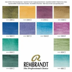 TALENS | REMBRANDT Themed Set — Granulated Colours 10 TALENS | REMBRANDT Themed Set — Granulated Colours -Deals Strokezy Store TALENS7CREMBRANDTThemedSetE28094GranulatedColours 3