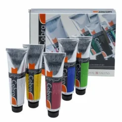 Talens | COBRA Water-mixable — Artist Oil Paint ○ Set Of 5 -Deals Strokezy Store Talens7CCOBRAwater mixableE28094ArtistoilpaintE2978Bsetof5 1