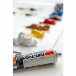 Talens | COBRA Water-mixable — Artist Oil Paint ○ Set Of 5 -Deals Strokezy Store Talens7CCOBRAwater mixableE28094ArtistoilpaintE2978Bsetof5 4