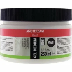 Talens Amsterdam Matt Gel Painting Medium 080 -Deals Strokezy Store TalensAmsterdamMattGelPaintingMedium080 1