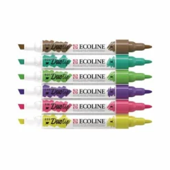 Talens Ecoline Duotip Marker Botanical Set -Deals Strokezy Store TalensEcolineDuotipMarkerBotanicalSet 1