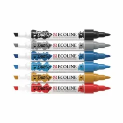 Talens Ecoline Duotip Marker Urban Landscape Set 7 Talens Ecoline Duotip Marker Urban Landscape Set -Deals Strokezy Store TalensEcolineDuotipMarkerUrbanLandscapeSet 1