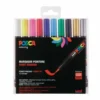 Uni Posca 10 Brush Marker PCF350 Set