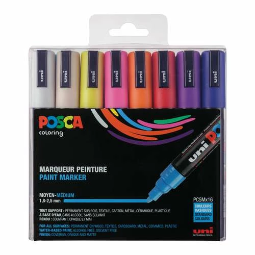 Uni Posca PC-5M Marker Sets 4 Uni Posca PC-5M Marker Sets - Image 2
