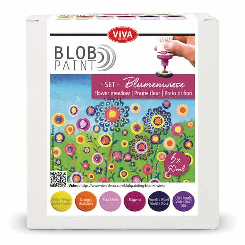 VIVA DECOR | Blob Paint Sets — 6 X 90 Ml Bottles 3 VIVA DECOR | Blob Paint Sets — 6 X 90 Ml Bottles