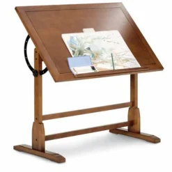 Vintage Studio Design Wooden Drawing Table -Deals Strokezy Store VintageStudioDesignWoodenDrawingTable 3