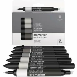 Winsor & Newton 6 Promarker Sets -Deals Strokezy Store Winsor26amp3BNewton6PromarkerSets 2