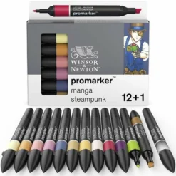 Winsor & Newton | Promarker™ Special Manga Pens — 12 Pen Sets -Deals Strokezy Store Winsor26amp3BNewton7CPromarkerE284A2SpecialMangaPensE2809412pensets 4