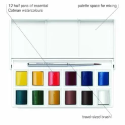 Winsor & Newton Cotman Pocket Watercolour Box -Deals Strokezy Store Winsor26amp3BNewtonCotmanPocketWatercolourBox 4