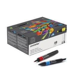 Winsor & Newton Pro Marker 48 Pen Set -Deals Strokezy Store Winsor26amp3BNewtonProMarker48PenSet 2
