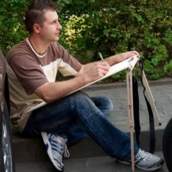 Wooden Drawing Board With Legs -Deals Strokezy Store WoodenDrawingBoardwithLegs 5